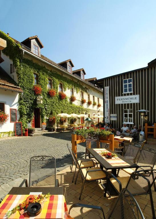Hotel Zur Fernmuehle Ziegenruck Exterior photo